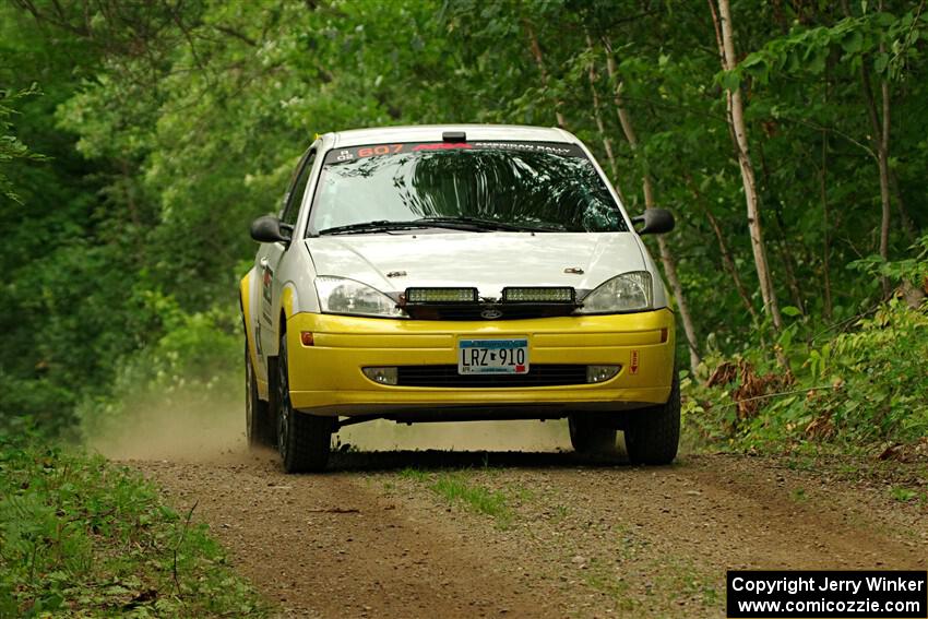 Drake Willis / Jacob Kohler Ford Focus ZX3 on SS15, Otterkill II.