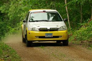 Drake Willis / Jacob Kohler Ford Focus ZX3 on SS15, Otterkill II.