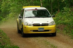 Drake Willis / Jacob Kohler Ford Focus ZX3 on SS15, Otterkill II.