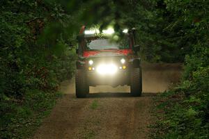 A Jeep Wrangler Rubicon sweeps SS15, Otterkill II.