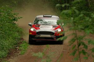 Madelyn Tabor / Sophia McKee Ford Fiesta Rally3 on SS18, Anchor-Mattson II.