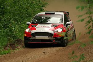 Madelyn Tabor / Sophia McKee Ford Fiesta Rally3 on SS18, Anchor-Mattson II.