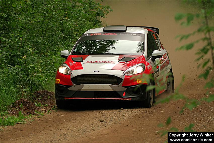 Madelyn Tabor / Sophia McKee Ford Fiesta Rally3 on SS18, Anchor-Mattson II.