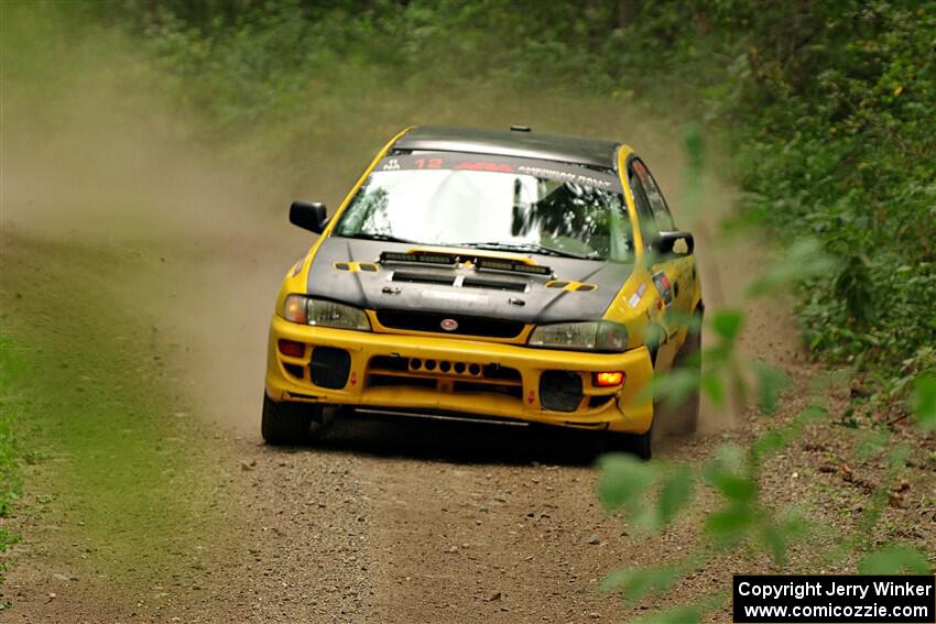 Steve Gingras / Katie Gingras Subaru Impreza on SS18, Anchor-Mattson II.