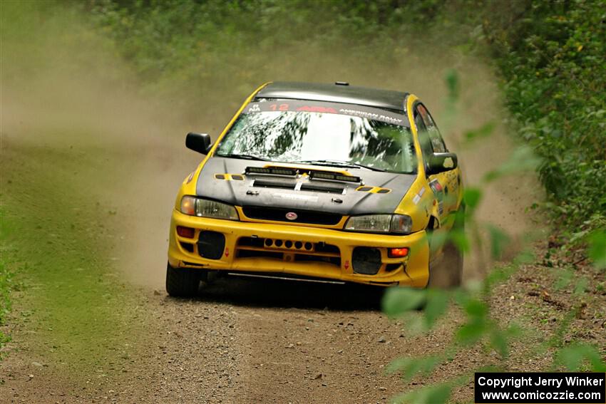 Steve Gingras / Katie Gingras Subaru Impreza on SS18, Anchor-Mattson II.