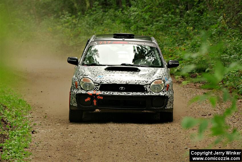 Peter Farrow / Jackson Sedivy Subaru WRX on SS18, Anchor-Mattson II.