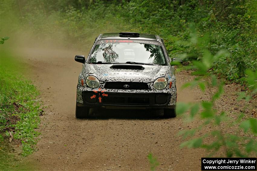 Peter Farrow / Jackson Sedivy Subaru WRX on SS18, Anchor-Mattson II.