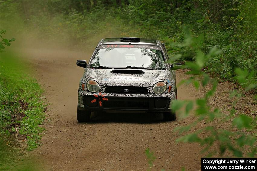 Peter Farrow / Jackson Sedivy Subaru WRX on SS18, Anchor-Mattson II.