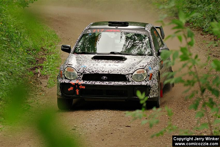 Peter Farrow / Jackson Sedivy Subaru WRX on SS18, Anchor-Mattson II.