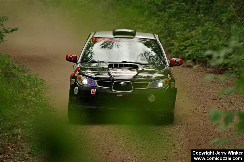 Scott Crouch / Elizabeth Crouch Subaru WRX on SS18, Anchor-Mattson II.