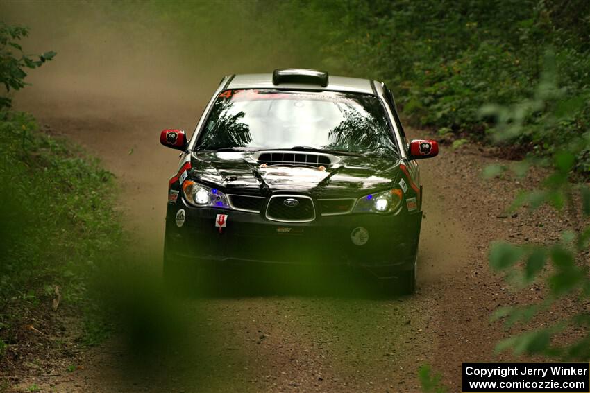Scott Crouch / Elizabeth Crouch Subaru WRX on SS18, Anchor-Mattson II.