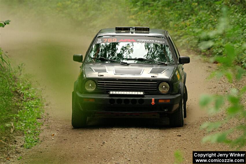 Andy Cowan / John Vinti VW Jetta VR6 on SS18, Anchor-Mattson II.