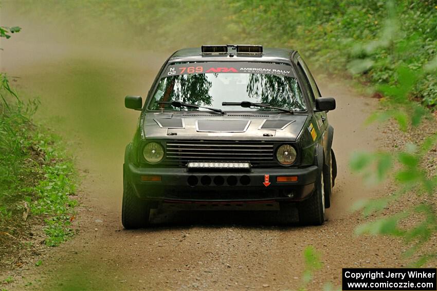 Andy Cowan / John Vinti VW Jetta VR6 on SS18, Anchor-Mattson II.