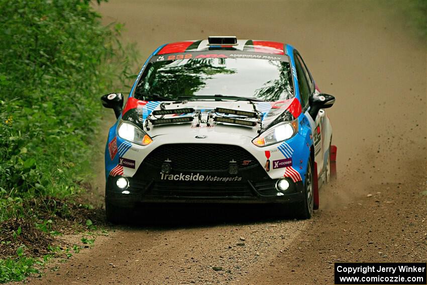 Mark Tabor / Kathryn Hansen Ford Fiesta ST on SS18, Anchor-Mattson II.