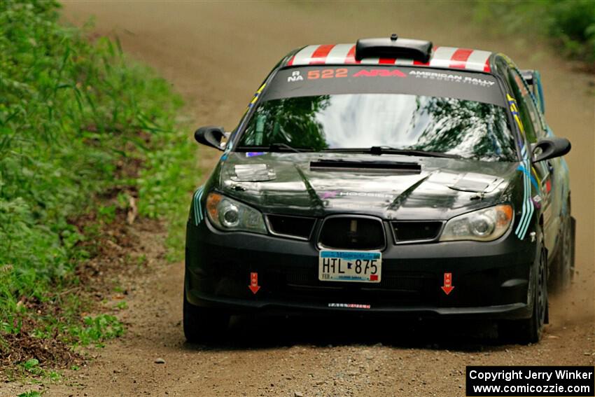 Matt James / Jackie James Subaru Impreza on SS18, Anchor-Mattson II.