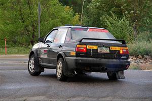 Andy Cowan / John Vinti VW Jetta VR6 on SS20, Sanford Center.