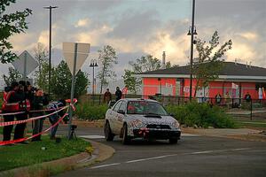 Peter Farrow / Jackson Sedivy Subaru WRX on SS20, Sanford Center.