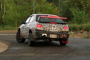 Peter Farrow / Jackson Sedivy Subaru WRX on SS20, Sanford Center.