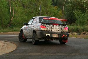 Peter Farrow / Jackson Sedivy Subaru WRX on SS20, Sanford Center.