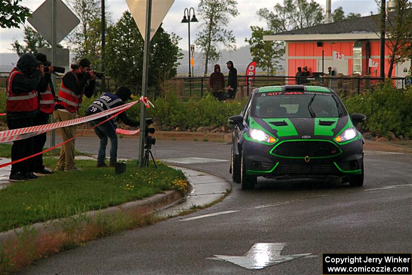Nick Tippman / David Tippman Ford Fiesta ST on SS20, Sanford Center.