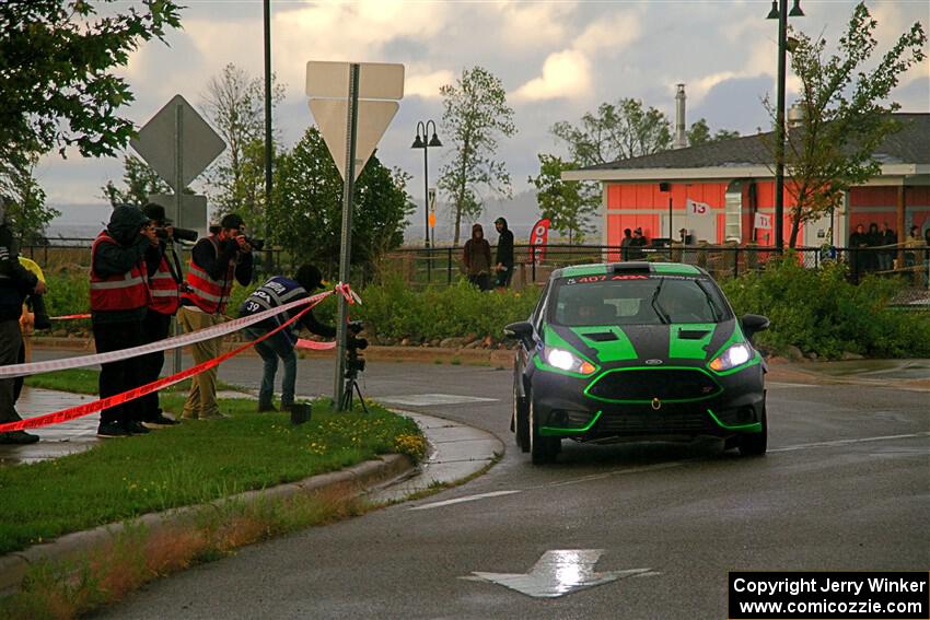 Nick Tippman / David Tippman Ford Fiesta ST on SS20, Sanford Center.
