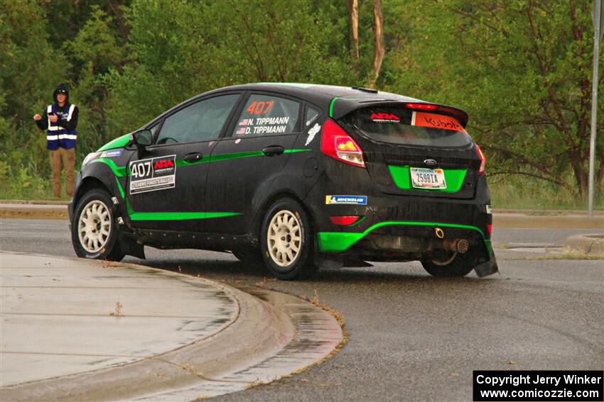 Nick Tippman / David Tippman Ford Fiesta ST on SS20, Sanford Center.