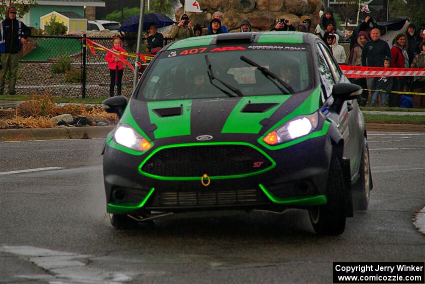 Nick Tippman / David Tippman Ford Fiesta ST on SS20, Sanford Center.