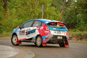 Mark Tabor / Kathryn Hansen Ford Fiesta ST on SS20, Sanford Center.
