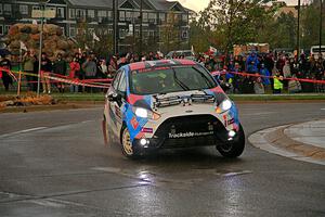 Mark Tabor / Kathryn Hansen Ford Fiesta ST on SS20, Sanford Center.