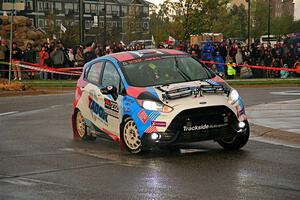 Mark Tabor / Kathryn Hansen Ford Fiesta ST on SS20, Sanford Center.