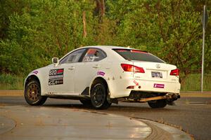 Scott Pedersen / Ryan Scott Lexus IS250 on SS20, Sanford Center.
