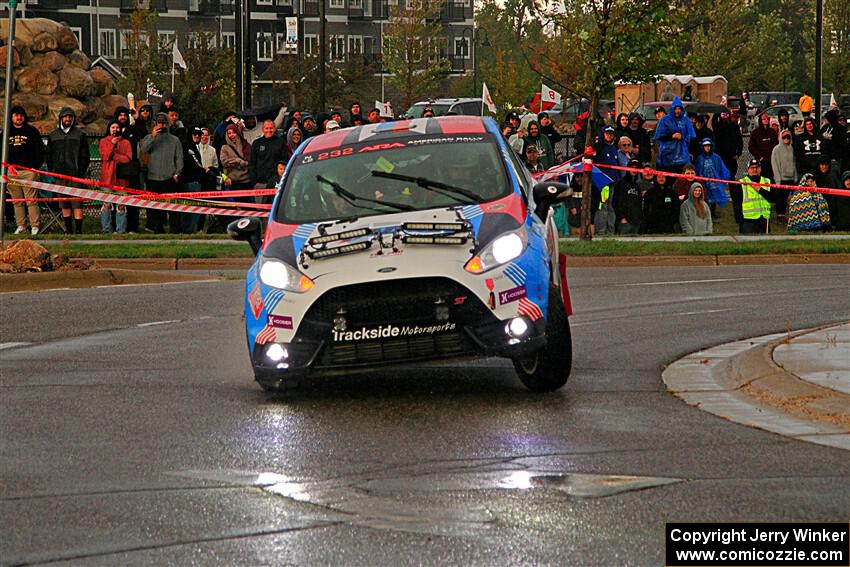 Mark Tabor / Kathryn Hansen Ford Fiesta ST on SS20, Sanford Center.