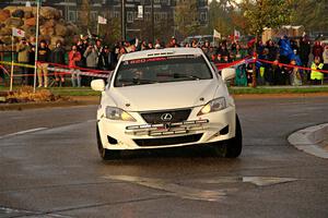 Scott Pedersen / Ryan Scott Lexus IS250 on SS20, Sanford Center.