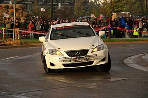 Scott Pedersen / Ryan Scott Lexus IS250 on SS20, Sanford Center.