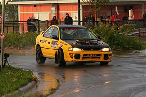 Steve Gingras / Katie Gingras Subaru Impreza on SS20, Sanford Center.