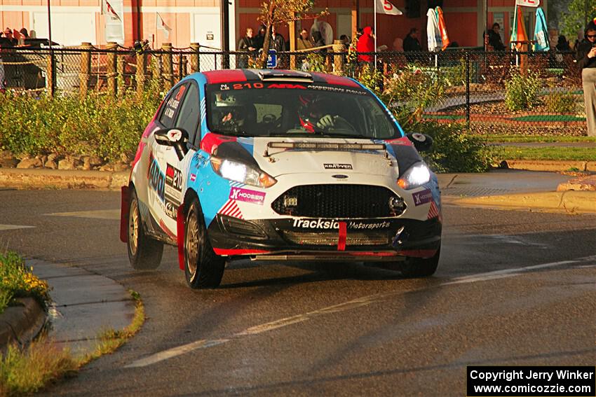 Henry Tabor / Dylan Hooker Ford Fiesta ST on SS20, Sanford Center.