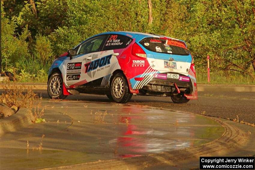 Henry Tabor / Dylan Hooker Ford Fiesta ST on SS20, Sanford Center.