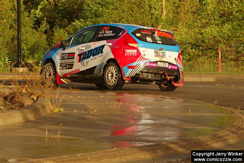 Henry Tabor / Dylan Hooker Ford Fiesta ST on SS20, Sanford Center.