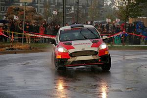 Madelyn Tabor / Sophia McKee Ford Fiesta Rally3 on SS20, Sanford Center.