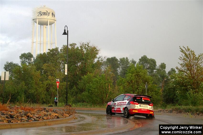 Madelyn Tabor / Sophia McKee Ford Fiesta Rally3 on SS20, Sanford Center.