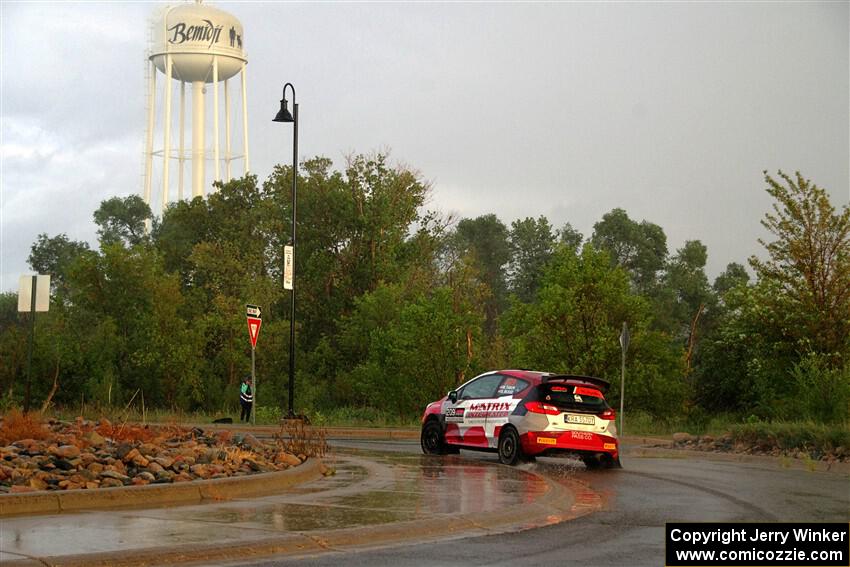 Madelyn Tabor / Sophia McKee Ford Fiesta Rally3 on SS20, Sanford Center.