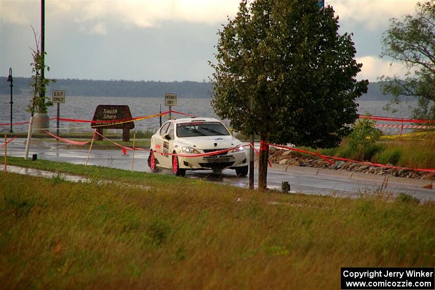 Richo Healey / Michelle Miller Lexus IS350 on SS20, Sanford Center.