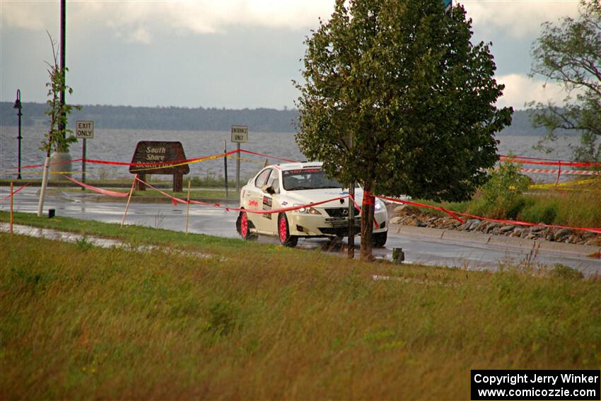 Richo Healey / Michelle Miller Lexus IS350 on SS20, Sanford Center.