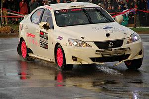Richo Healey / Michelle Miller Lexus IS350 on SS20, Sanford Center.