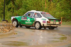 Seamus Burke / Gary McElhinney Ford Escort Mk II on SS20, Sanford Center.