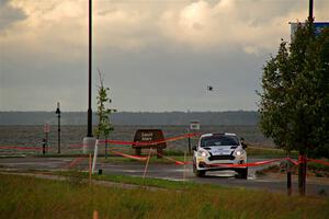 Georgie Megennis / Michael Szewczyk Ford Fiesta Rally3 on SS20, Sanford Center.