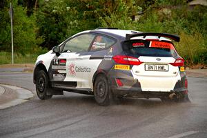 Georgie Megennis / Michael Szewczyk Ford Fiesta Rally3 on SS20, Sanford Center.