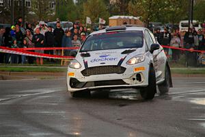 Georgie Megennis / Michael Szewczyk Ford Fiesta Rally3 on SS20, Sanford Center.