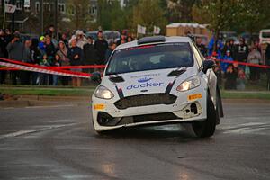 Georgie Megennis / Michael Szewczyk Ford Fiesta Rally3 on SS20, Sanford Center.