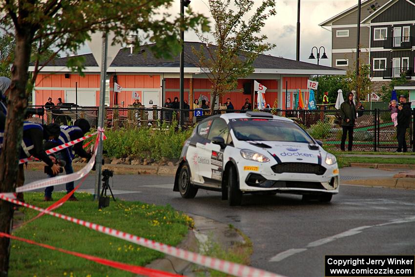 Georgie Megennis / Michael Szewczyk Ford Fiesta Rally3 on SS20, Sanford Center.